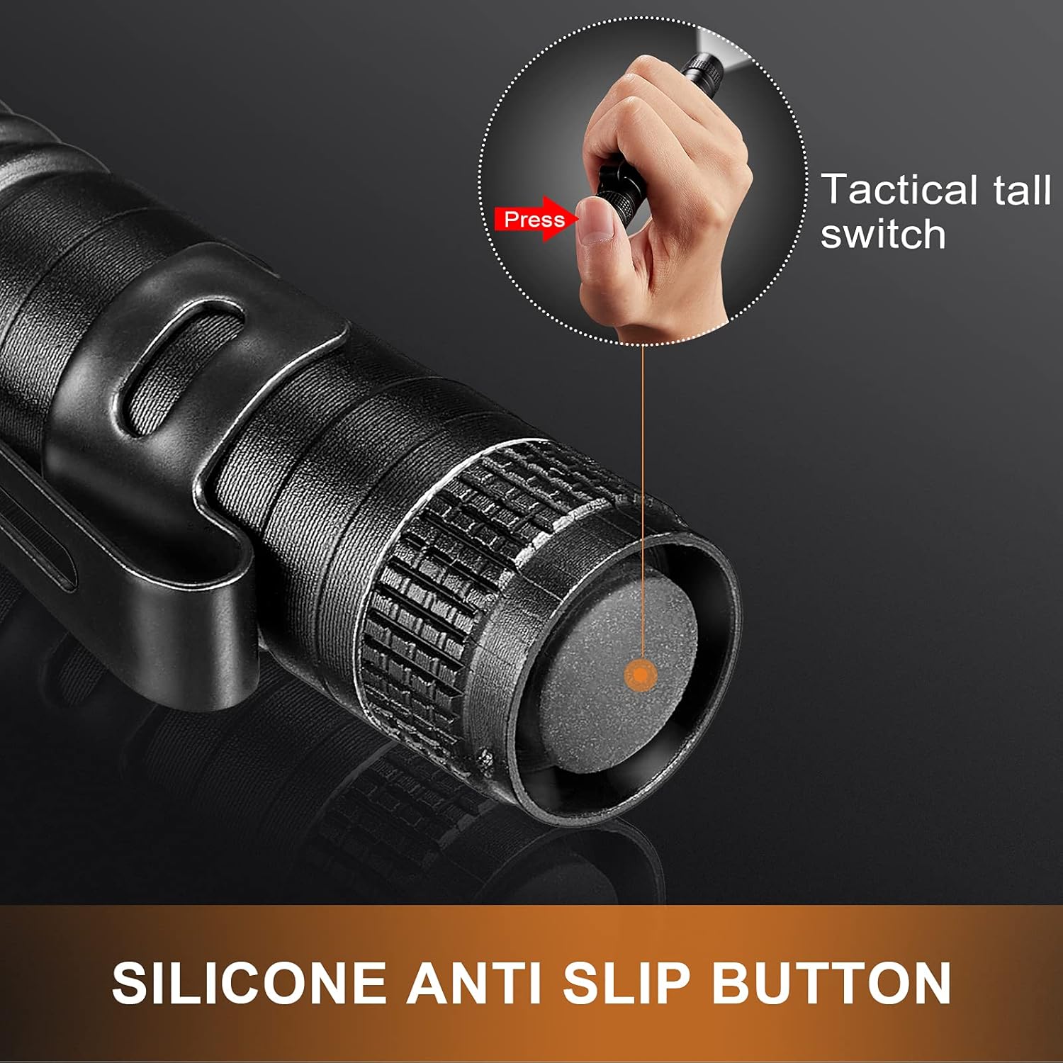 Honoson 10 Pieces Mini Pen Light Flashlight Small LED Pen Light Aluminum Pocket Flashlight with Clip for Inspection Camping Emergency Diary Lighting(3.5 Inches) - Image 4